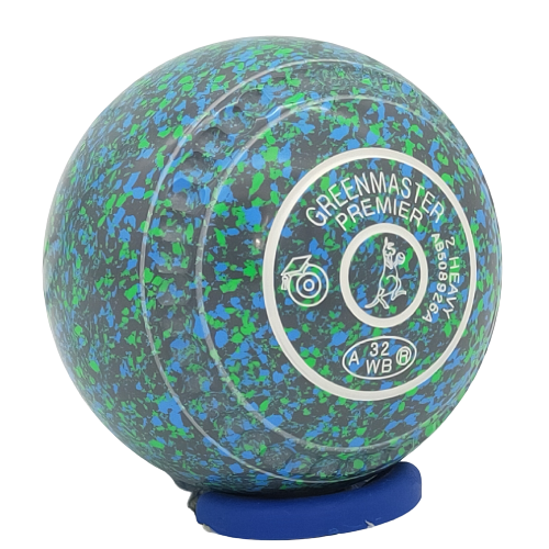 Premier Size 2 Green/Blue/Lime Half Pipe Grip