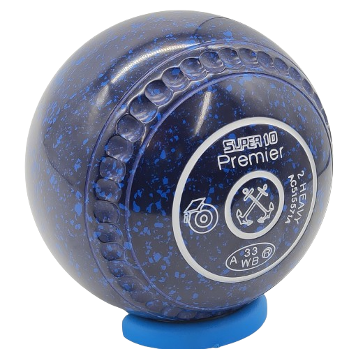 Greenmaster Super 10 Premier Size 2 Dark Blue-Blue Grip