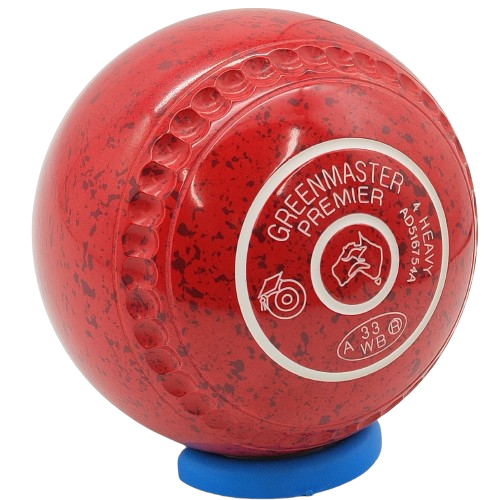 Greenmaster Premier Size 4 Red-Maroon Grip