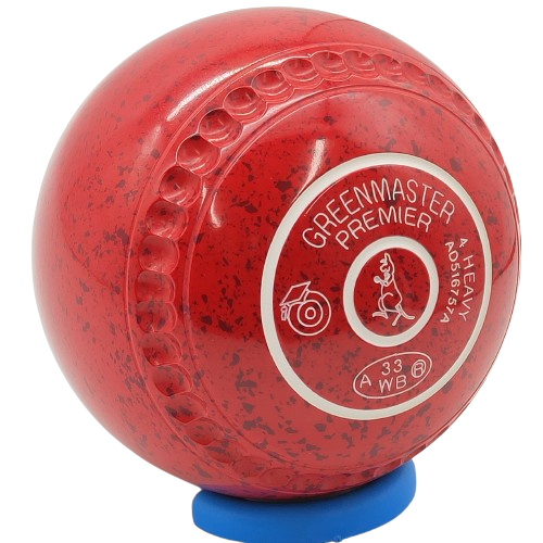 Greenmaster Premier Size 4 Red-Maroon Grip