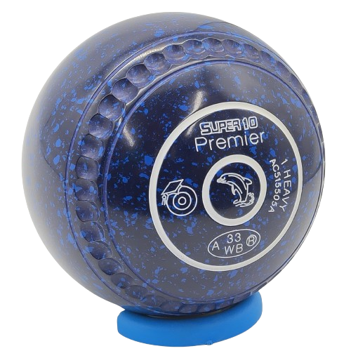 Greenmaster Super 10 Size 1 Dark Blue-Blue Half Pipe Grip