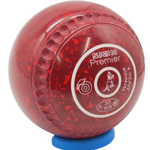 Greenmaster Super 10 Premier Size 4 Maroon-Red Grip