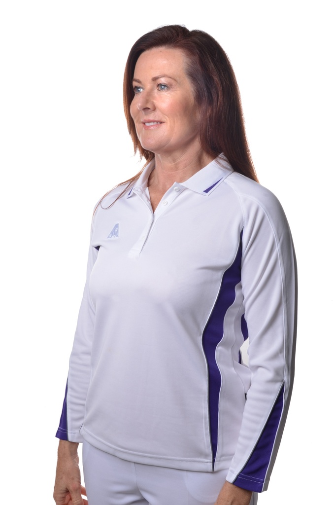 Hunter Ladies Platinum Lawn Bowls Shirt