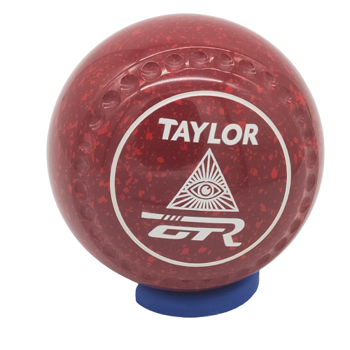 [GTR4HAA509505A] GTR Size 4 Maroon/Red Egyptian Eye Symbol Logo - Halfpipe