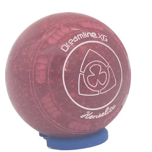 [XG0AE507-47936-500247931523ST32] Henselite Dreamline XG Size 0 Grip Ruby Rich - Burgundy/Red