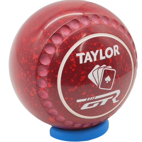 [GTR4HAC4782A-48321-32504-250124-PP24616-GTRST33] Taylor GTR Size 4 Maroon-Red Half Pipe Grip