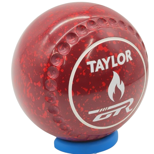 [GTR3HAC4972A-48321-32504-250124-PP24616-GTRST33] Taylor GTR Size 3 Maroon-Red Half Pipe Grip