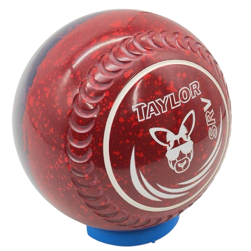 [SRV3HAD0844A-49741-3343-28824-PP241213-SRVSplitST33] Taylor SRV Maroon / Magenta Split Size 3 Grip