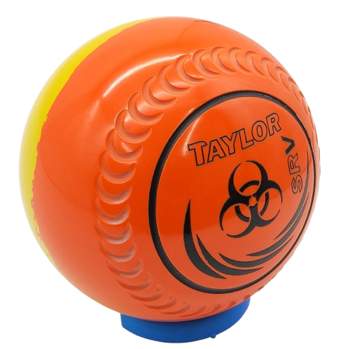 [SRV2HAD1186A-49741-3343-28824-PP241213-SRVSplitST33] Taylor SRV Orange / Yellow Split Size 2 Grip